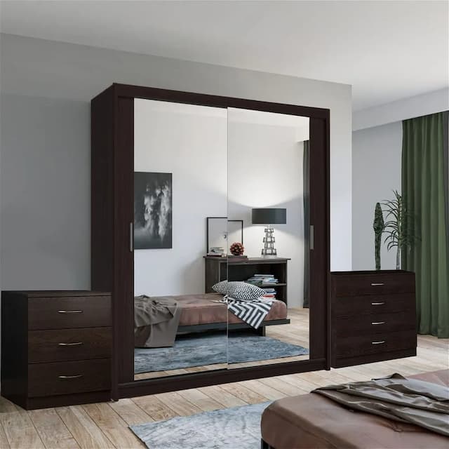 Montana Wenge Wardrobe Set