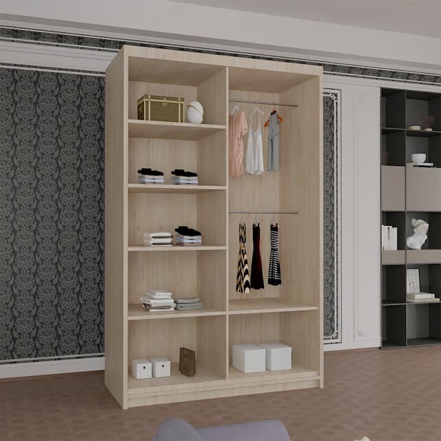Houston II Sliding Wardrobe Oak