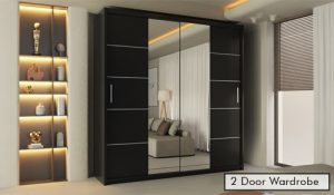 2 door sliding wardrobe