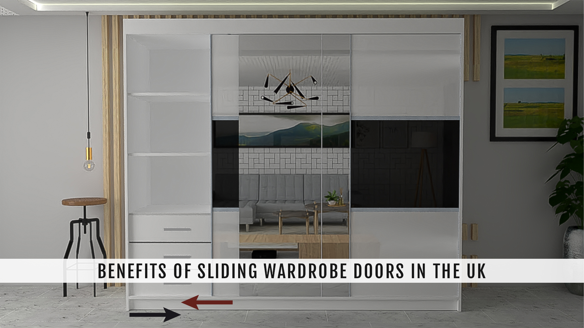 What Are The Advantages Of Sliding Doors Wardrobes Furniture Bazar